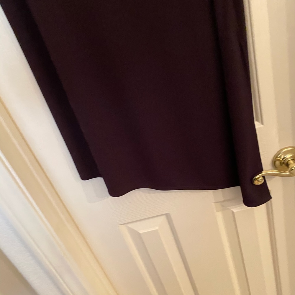 Kenneth Cole purple skirt size large - Picture 4 of 5